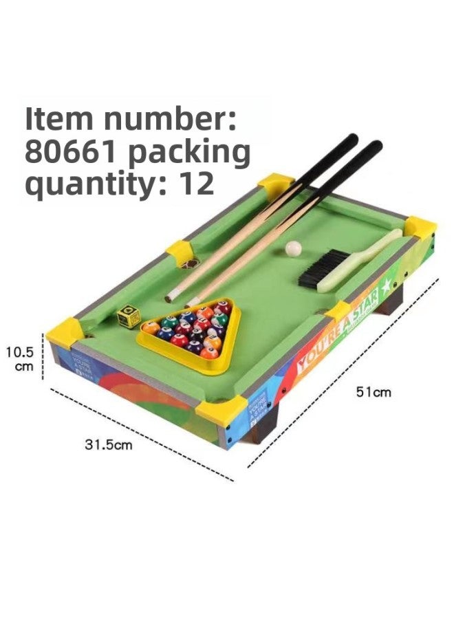 Table Football Billiards 6-Pole Football Table Children's Football Machine Sports Table Game Children's Parent-Child Interactive Toys